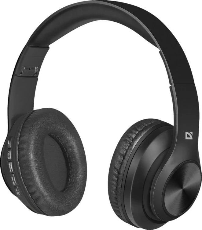 Kufje wireless Defender Freemotion B552 me mikrofon, e zezë