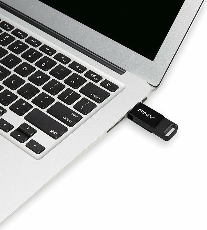Pendrive PNY Elite 256GB, USB-C 3.2, e zezë