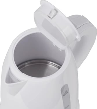 Çajnik elektrik, Adler AD 1272, 1.0 L, 1350–1600W, plastikë, i bardhë