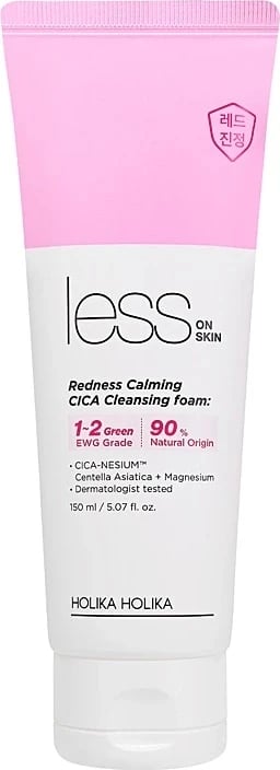 Shkumë pastruese fytyre HOLIKA HOLIKA Less On Skin Redness Calming CICA, 150ml