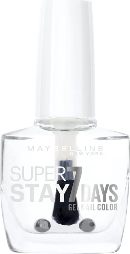Llak për thonjë Maybelline Super Stay Forever Strong Transparent, 10 ml