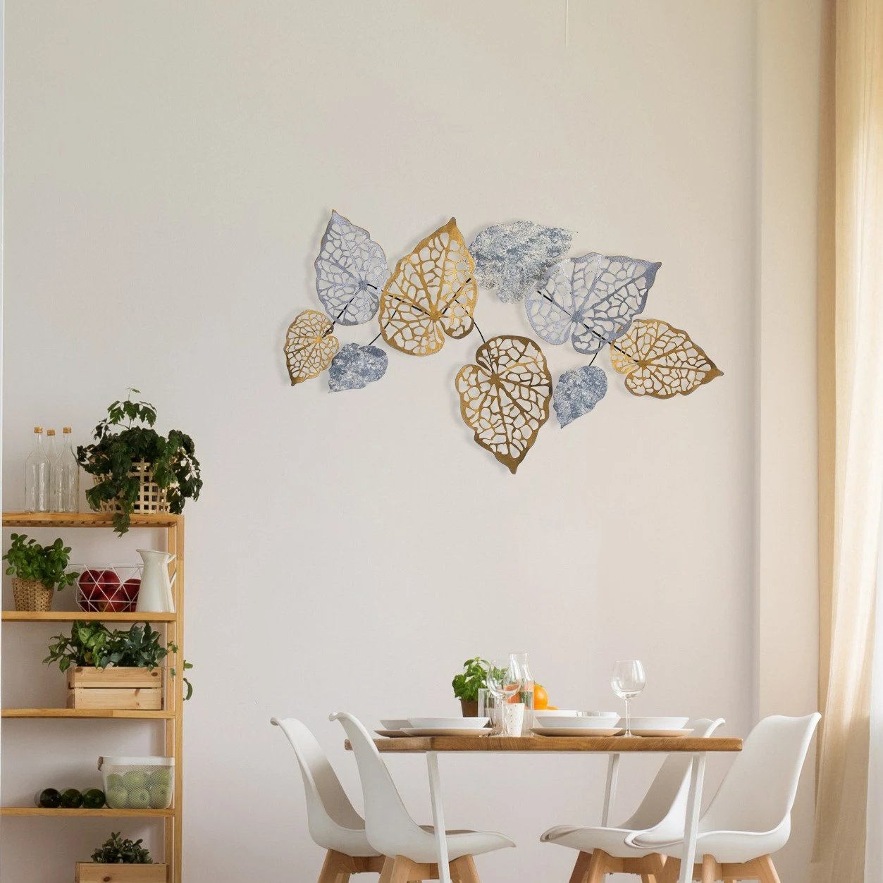 Aksesor dekorativ metalik për mur Wallity, Muhayyel