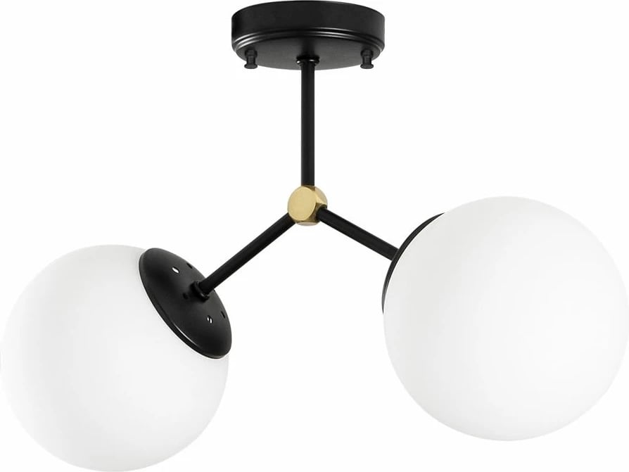 Llambë tavani Opviq, Damar - 6331, e zezë dhe e bardhë