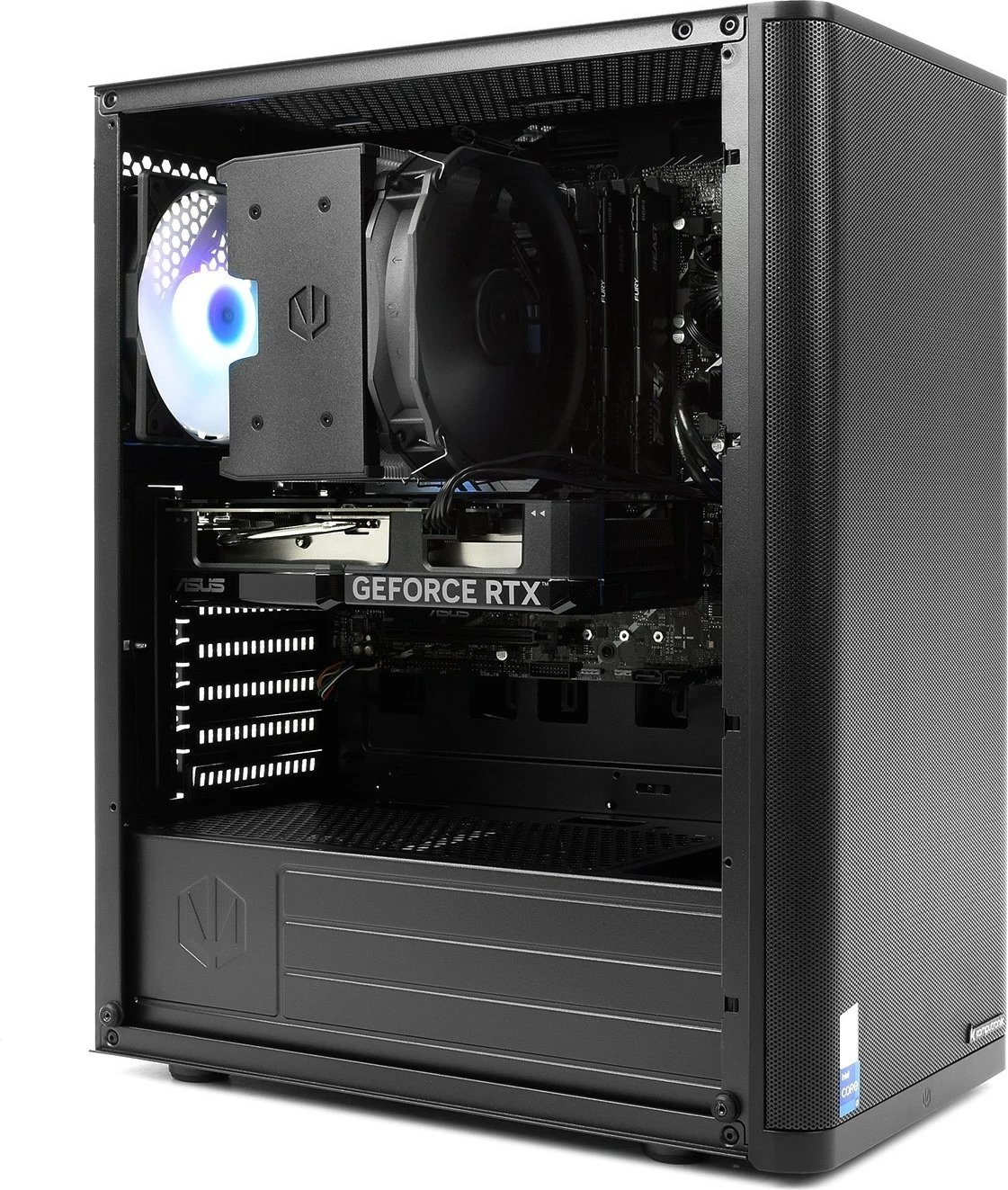 Kompjuter Komputronik Infinity X714 i7, RTX 4060 Ti, 64GB, 2TB, e zezë