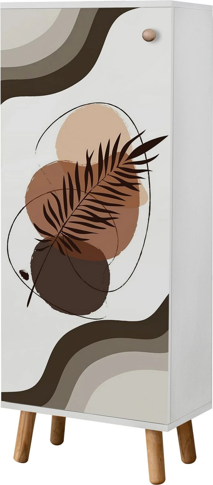 Set mobiljesh për korridor, ngjyrë e bardhë dhe gur, Skye Decor, 955-0900