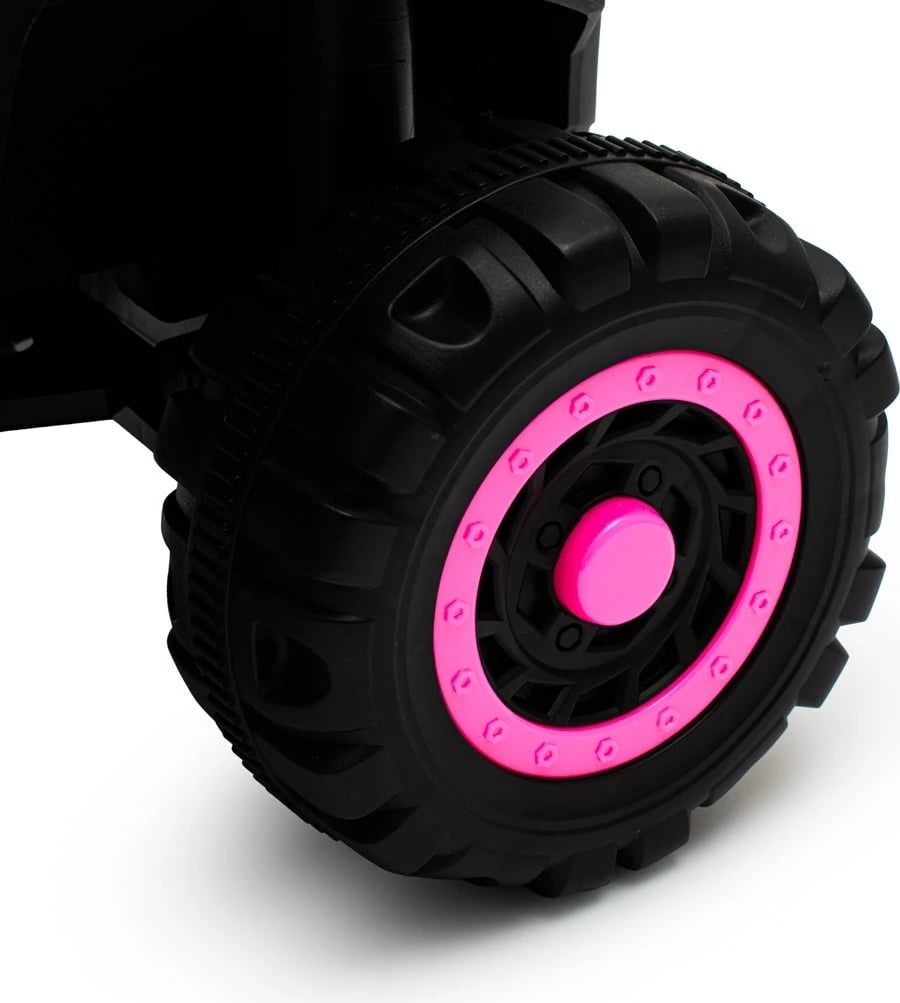 ATV lodër elektrik, Baby Mix Ruggy, 18W 6V, deri 30 kg, rozë