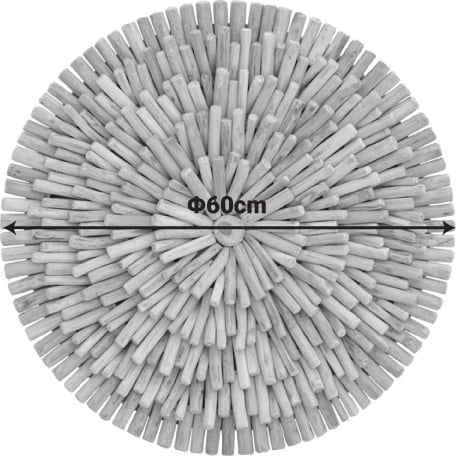 Dekor muri Decofy, dru drift natyral, D60x5cm