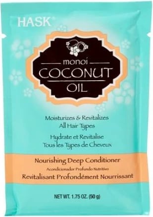 Balsam për flokë Hask Coconut Monoi Nourishing Deep Conditioner, 50ml