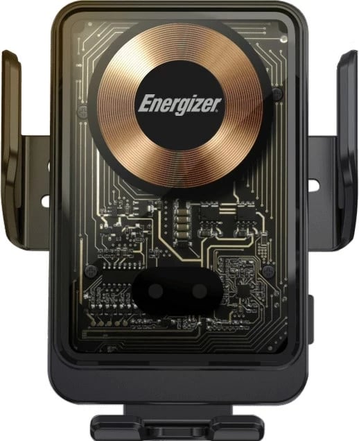 Karikues auto për celular Energizer ECA008, wireless, USB, i zi
