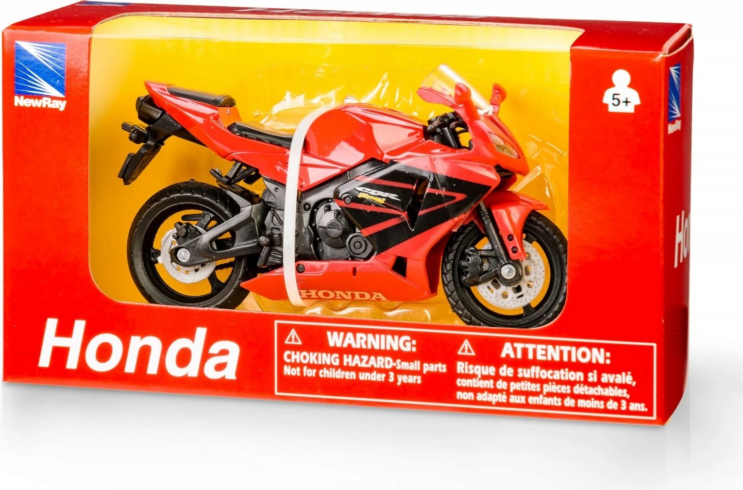 Model motor Daffi Honda CBR 600RR 1:18, e kuqe