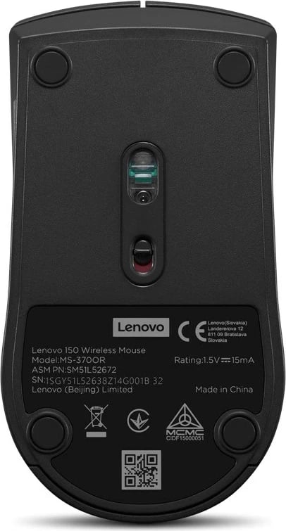 Maus wireless Lenovo 150 GY51L52638, i zi
