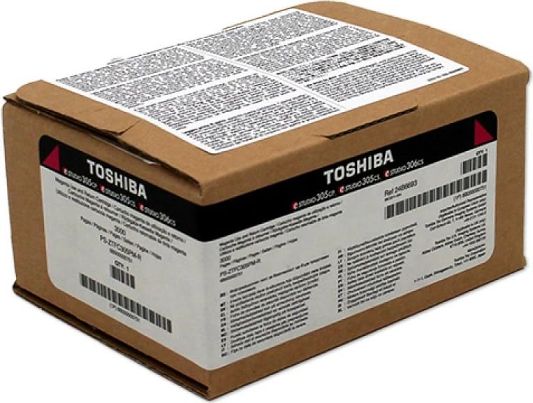 Toner Toshiba T-FC305PM-R 2400-4400 faqe origjinal, kodet 6B000000751/6B000000750, magenta, 1-copësh