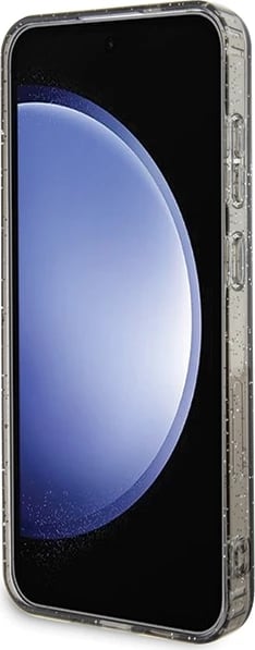 Mbështjellës Karl Lagerfeld KLHCS24MHNKCTGK për Samsung Galaxy S24+ S926, hardcase, Glitter Karl & Choupette, zi
