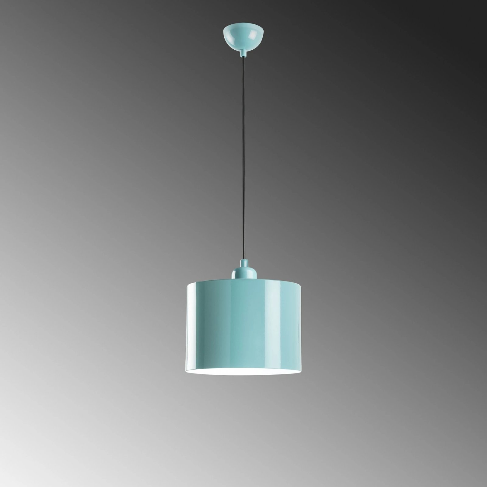 Llambë tavani Opviq, ngjyrë turquoise, Duz