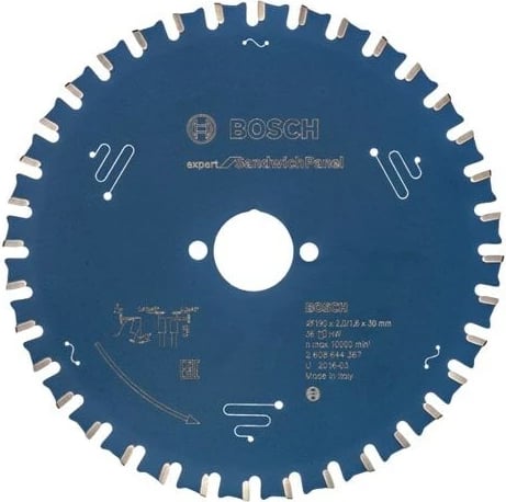 Disk sharrë BOSCH EXPERT SH H 190x30x36, blu