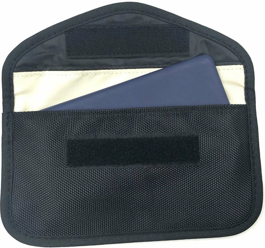 Mbështjellës anti-vjedhje Hurtel Faraday Box, 20x11cm, i zi Mbështjellës anti-vjedhje Hurtel Faraday Box, 20x11cm, i zi