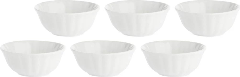 Set tasash sallate LA PORCELLANA BIANCA Ducale, 12 cm, të bardha