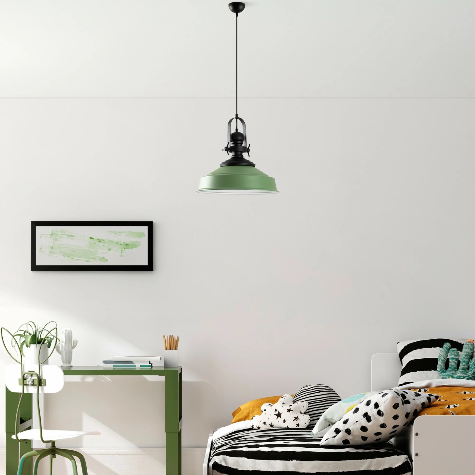 Llambë tavani Opviq, ngjyrë e gjelbër, Craft - 13981