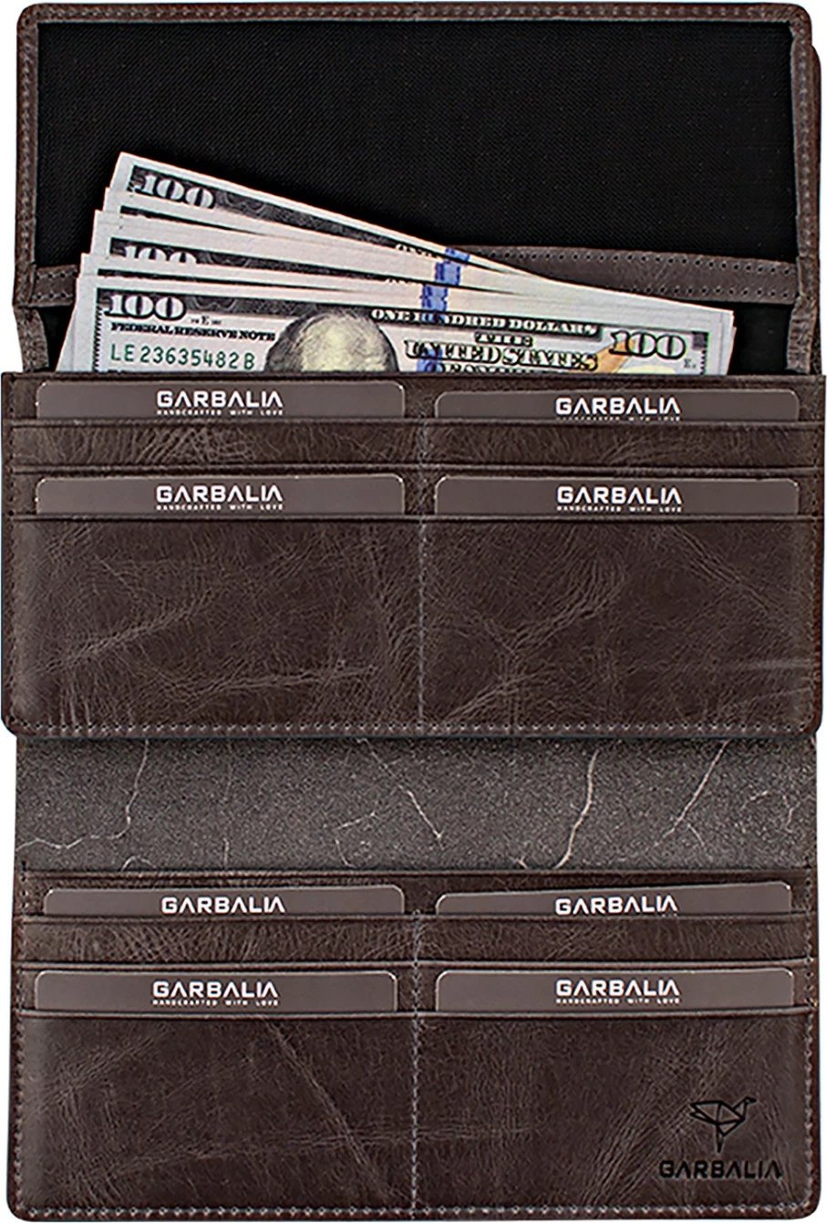 Portofol për gra, lëkurë e vërtetë, ngjyrë gri, Zoozie Bags Pavia