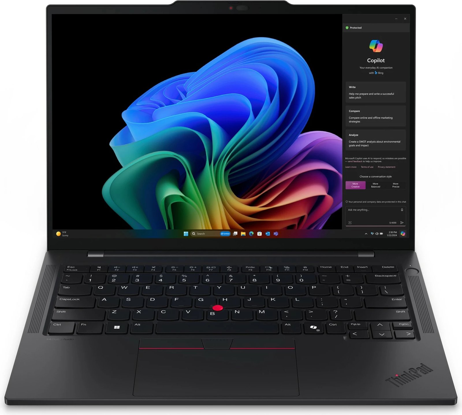 Laptop Lenovo ThinkPad T14s, 14", Qualcomm Snapdragon, 32GB RAM, 1TB SSD, i zi (DE keyboard) Laptop Lenovo ThinkPad T14s, 14", Qualcomm Snapdragon, 32GB RAM, 1TB SSD, i zi (DE keyboard)