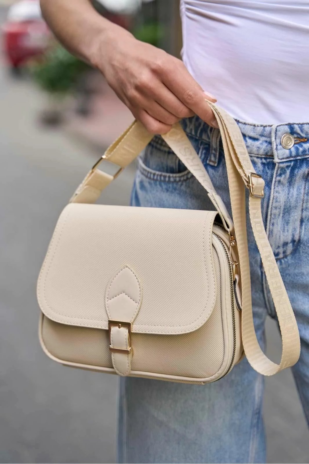 Çantë dore Zoozie Bags, MK1020225SV10-025, krem