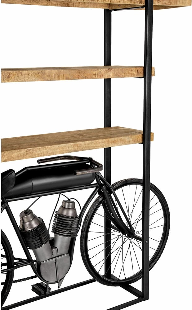 Raft librash Motor, i gjatë, natyral, 183x41x183