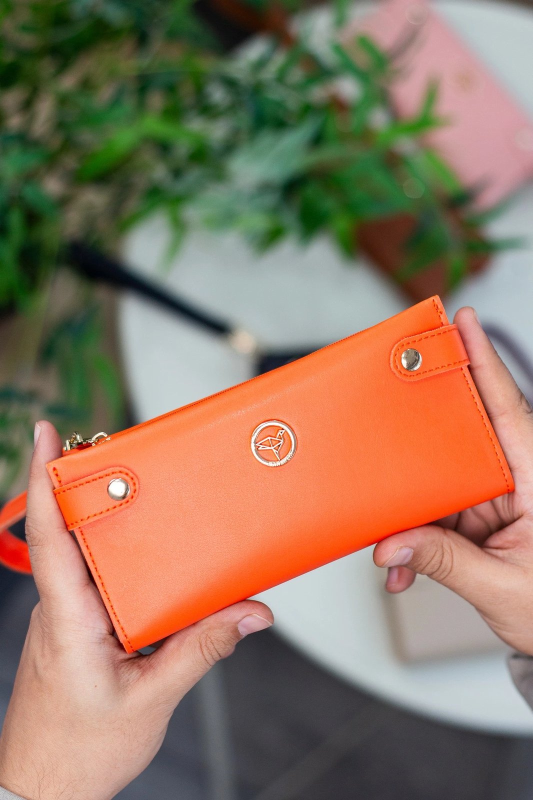 Portofol për gra, Zoozie Bags, portokalli, Tiran