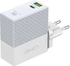 Karikues rrjeti LDNIO A2620C USB, USB-C 65W, i bardhë