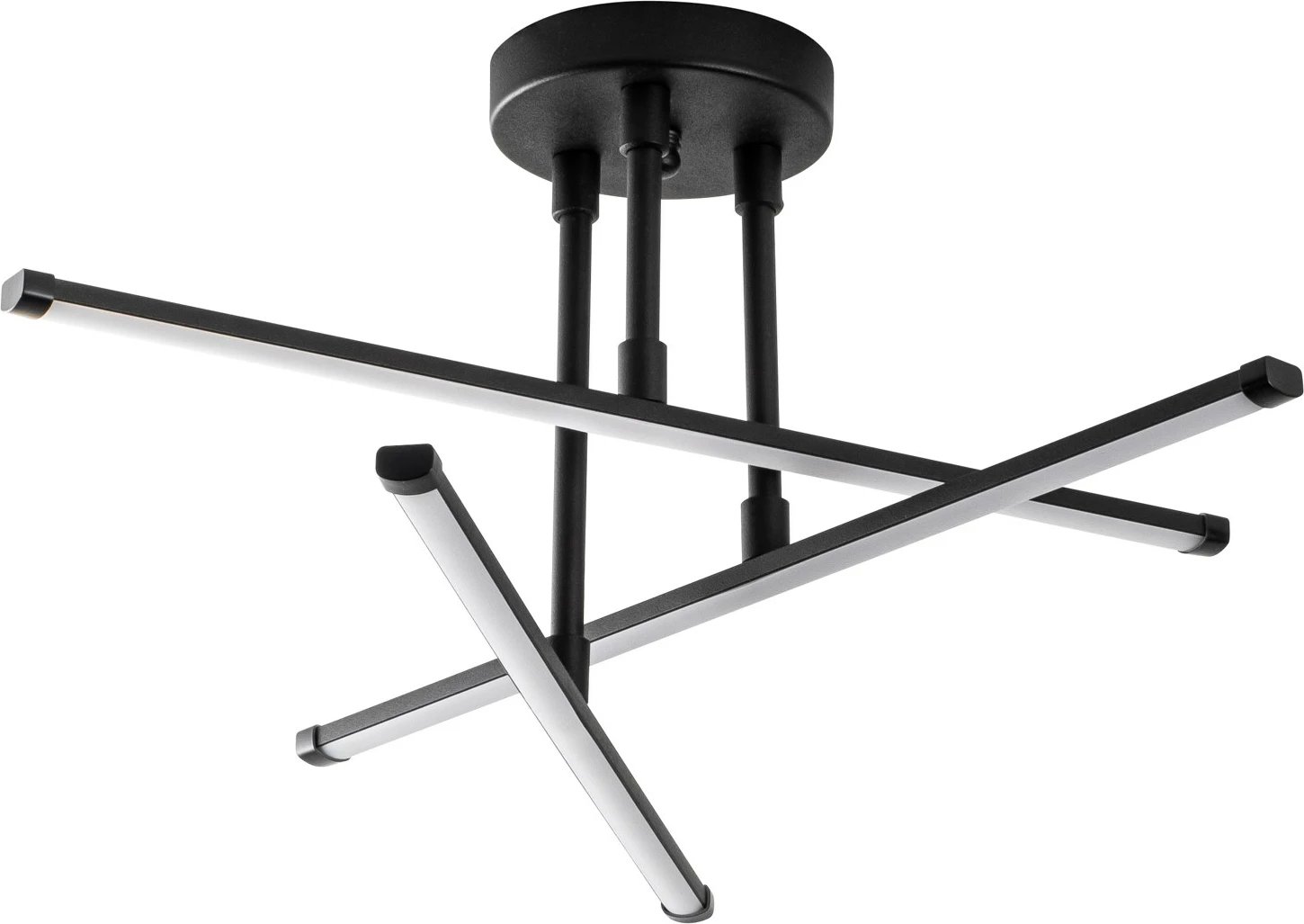 Llambë tavani Opviq, Ledflower-13649, e zezë, 51x26cm Llambë tavani Opviq, Ledflower-13649, e zezë, 51x26cm