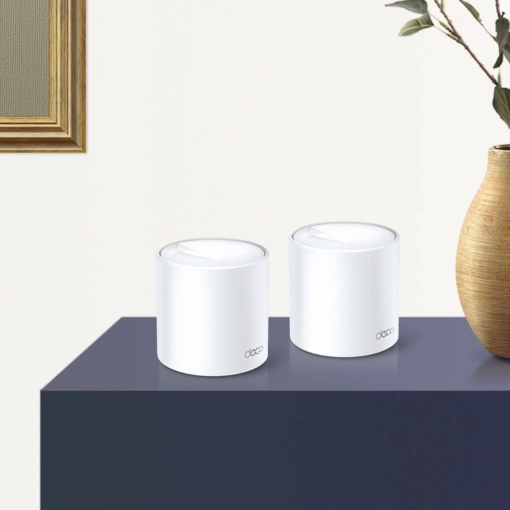 Sistem Wi-Fi mesh TP-LINK Deco X20 AX1800, 2-pack, i bardhë