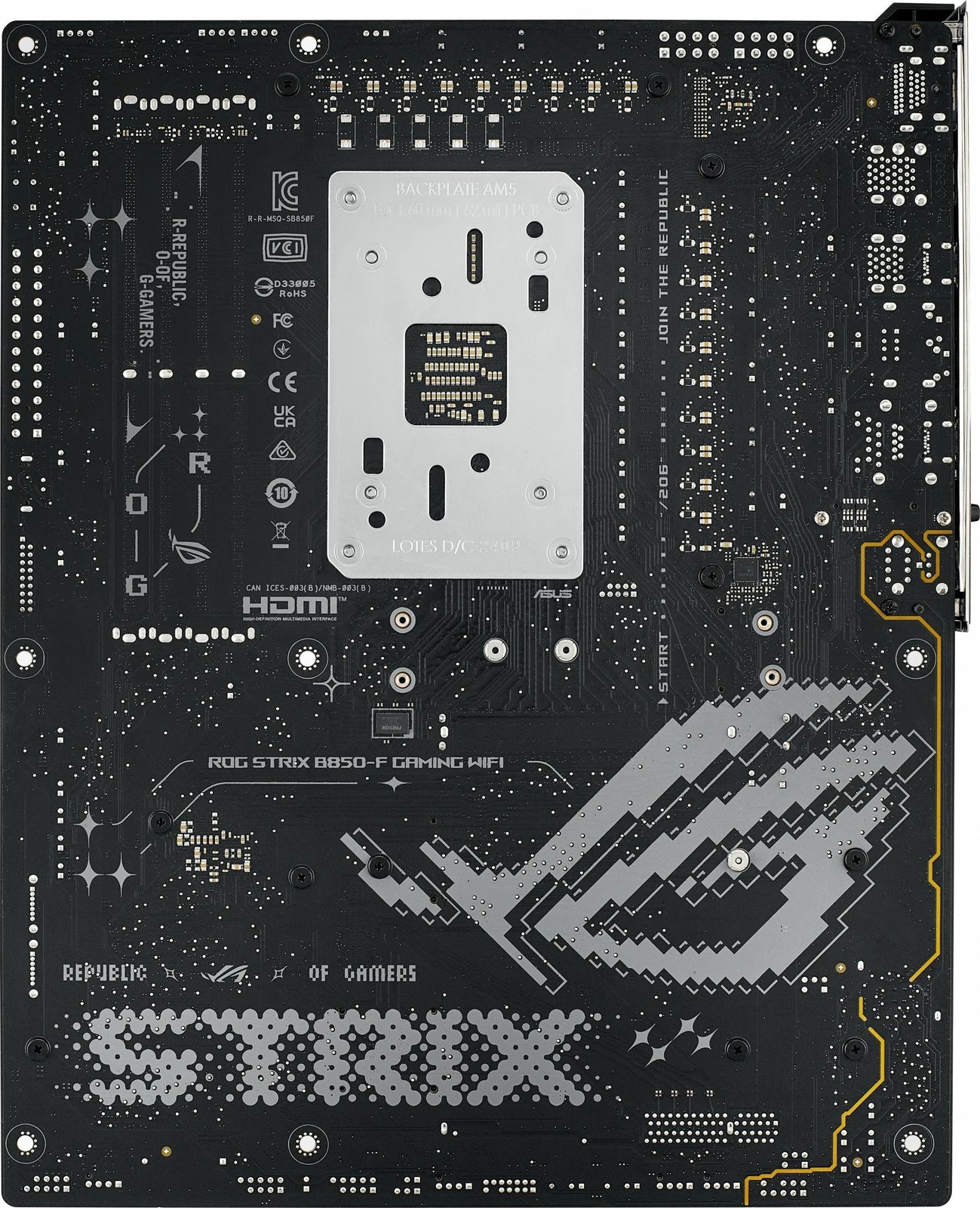Pllakë amë ASUS ROG STRIX B850-F Gaming WIFI, AM5 Pllakë amë ASUS ROG STRIX B850-F Gaming WIFI, AM5
