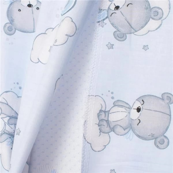 Mbulesë jastëku klinë New Baby BASIC 59x37 cm, pambuk 100%, blu