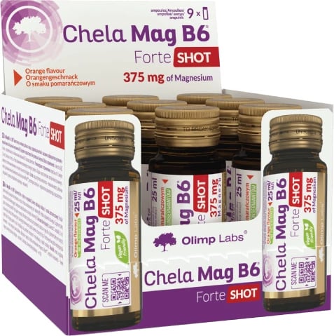 Chela Mag B6® Forte SHOT 9 Shishe