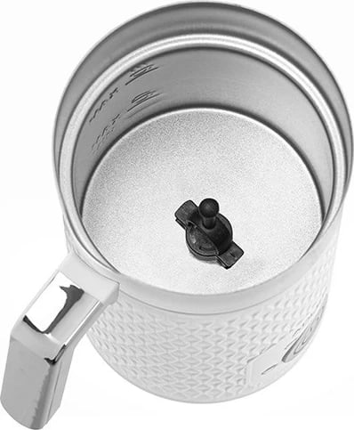 Shkumues qumështi Adler AD 4494 automatik, Metalik, Bardhë