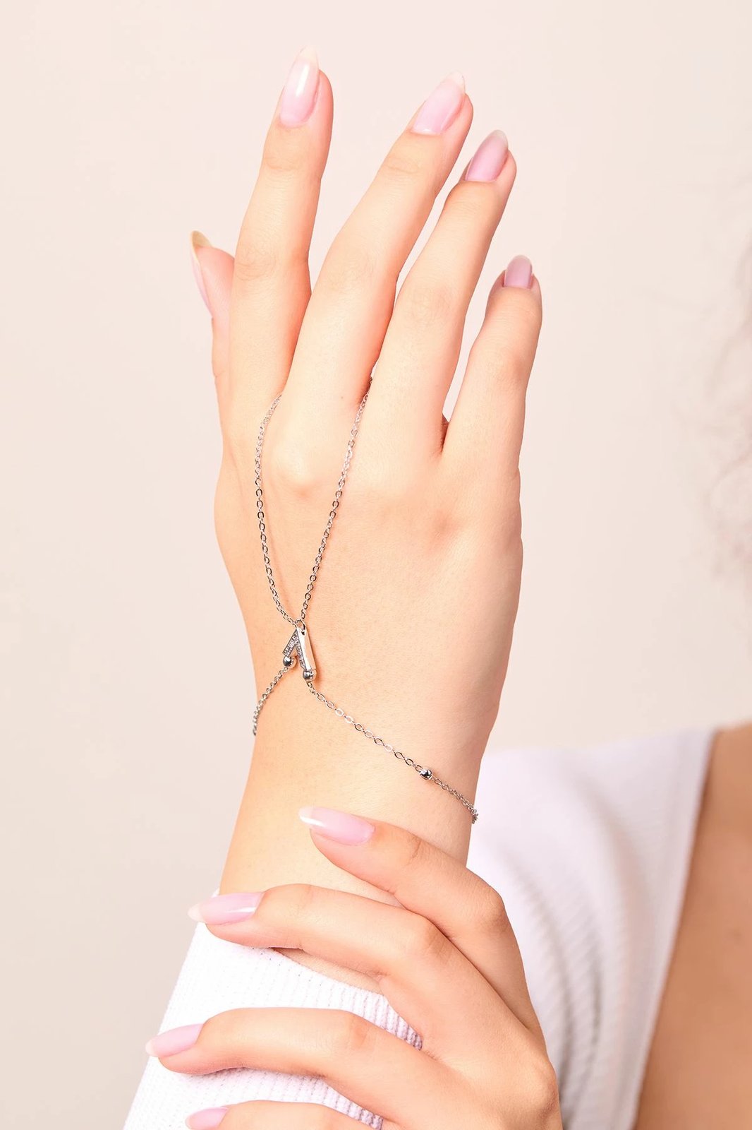 Zinxhir metalik Elika, ngjyrë argjendi, CSHM9957G