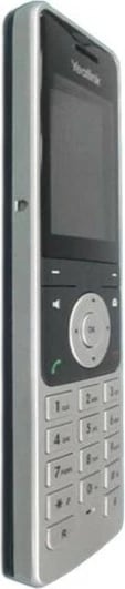 Telefon DECT Yealink SIP-W56H, LCD 6.1 cm, i zi, i argjendtë
