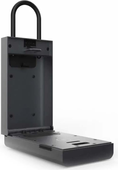 Kasafortë smart Lockin Lock BOX L1, kontroll me Bluetooth dhe PIN, IPX5, e zezë