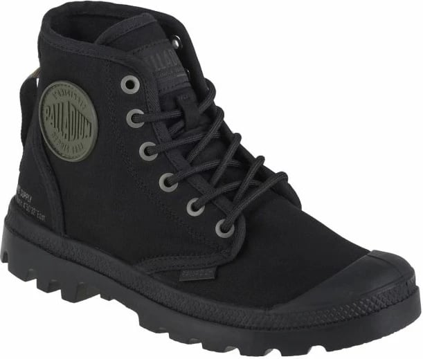 Atlete të larta Palladium Pampa Hi HTG Supply U, për meshkuj dhe femra, të zeza
