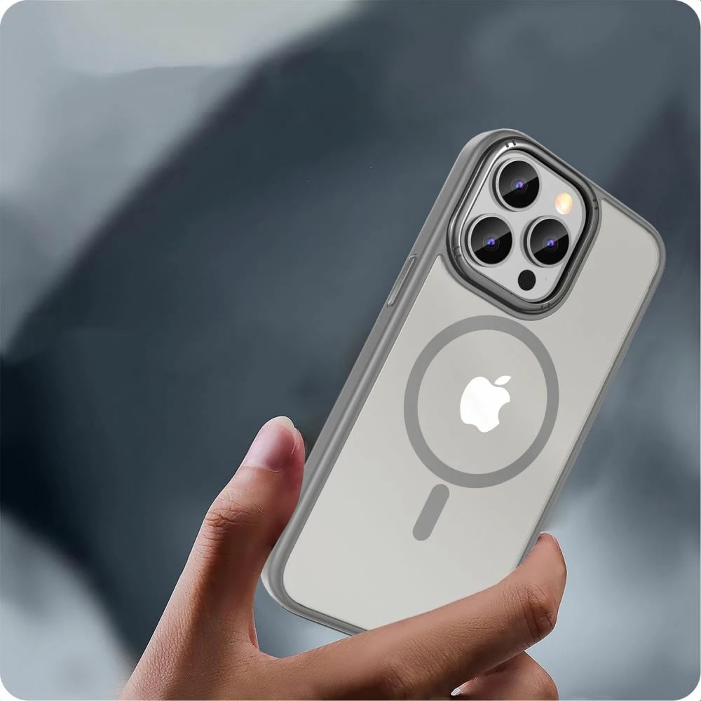 Mbështjellës Tech-Protect MagMat 2 për iPhone 15 Pro Max, MagSafe, titanium matte