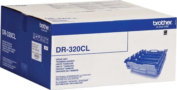 Tambar Brother DR-320CL, origjinal, për DCP-9055CDN/9270CDN/HL-4140CN/4150CDN/4570CDW/4570CDWT/MFC-9460CDN/9465CDN/9970CDW, 25000 faqe, i zi/gjelbër/portokalli