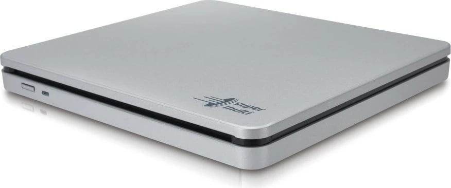 DVD-Writer Hitachi-LG Slim Portable, Slot, USB 2.0, Silver