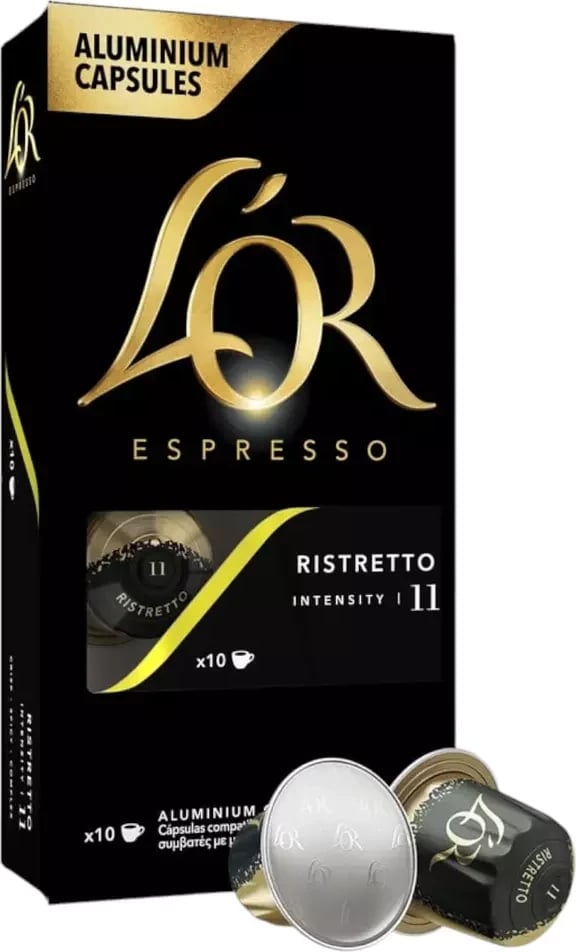 Kapsula Kafeje L'OR Ristretto, 10 copë