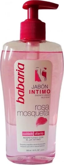 Lëng sapuni intim për femra Babaria Rosehip Oil 300ml