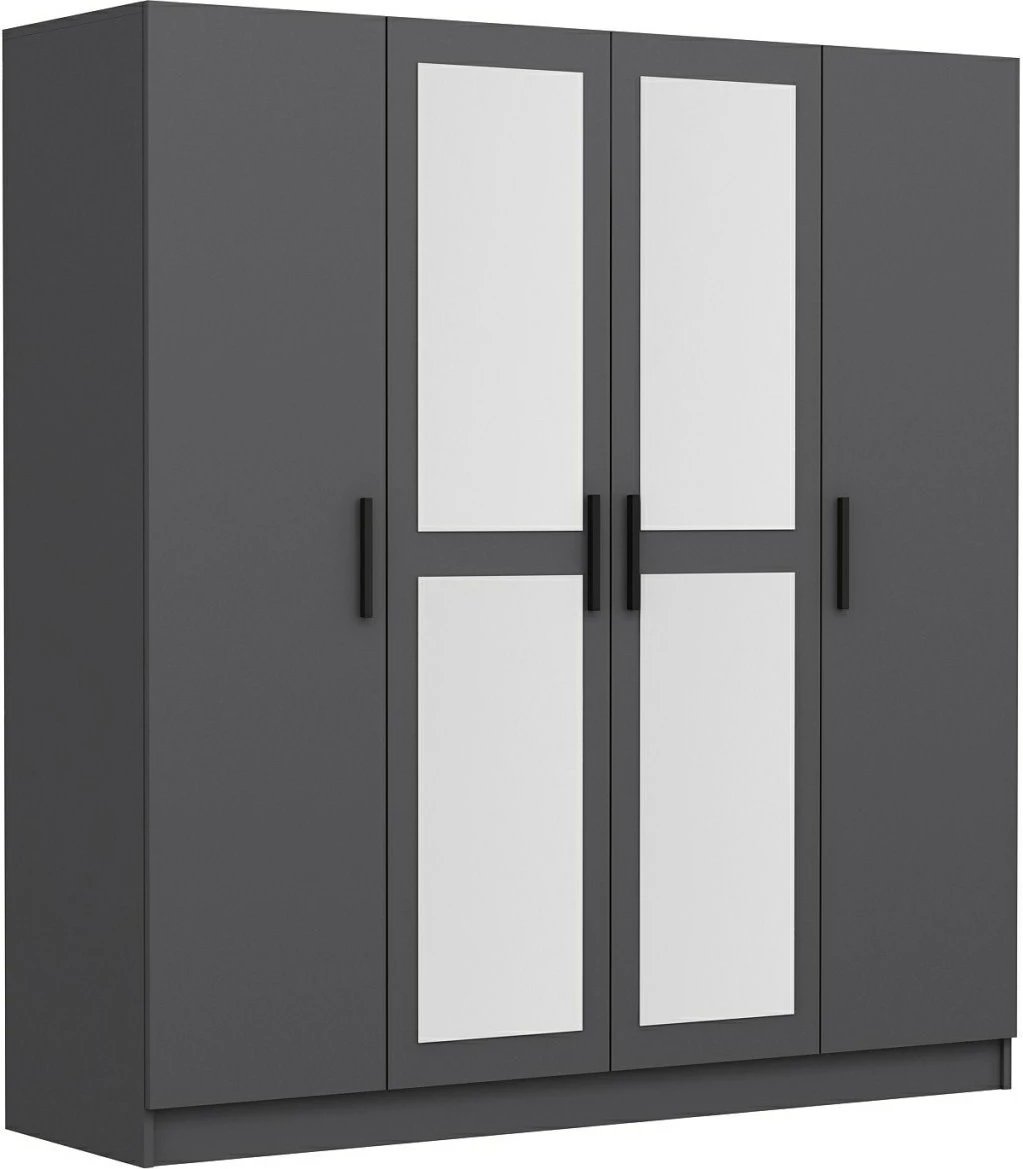 Dollap Skye Decor, ngjyrë antracit, Kale - 5088