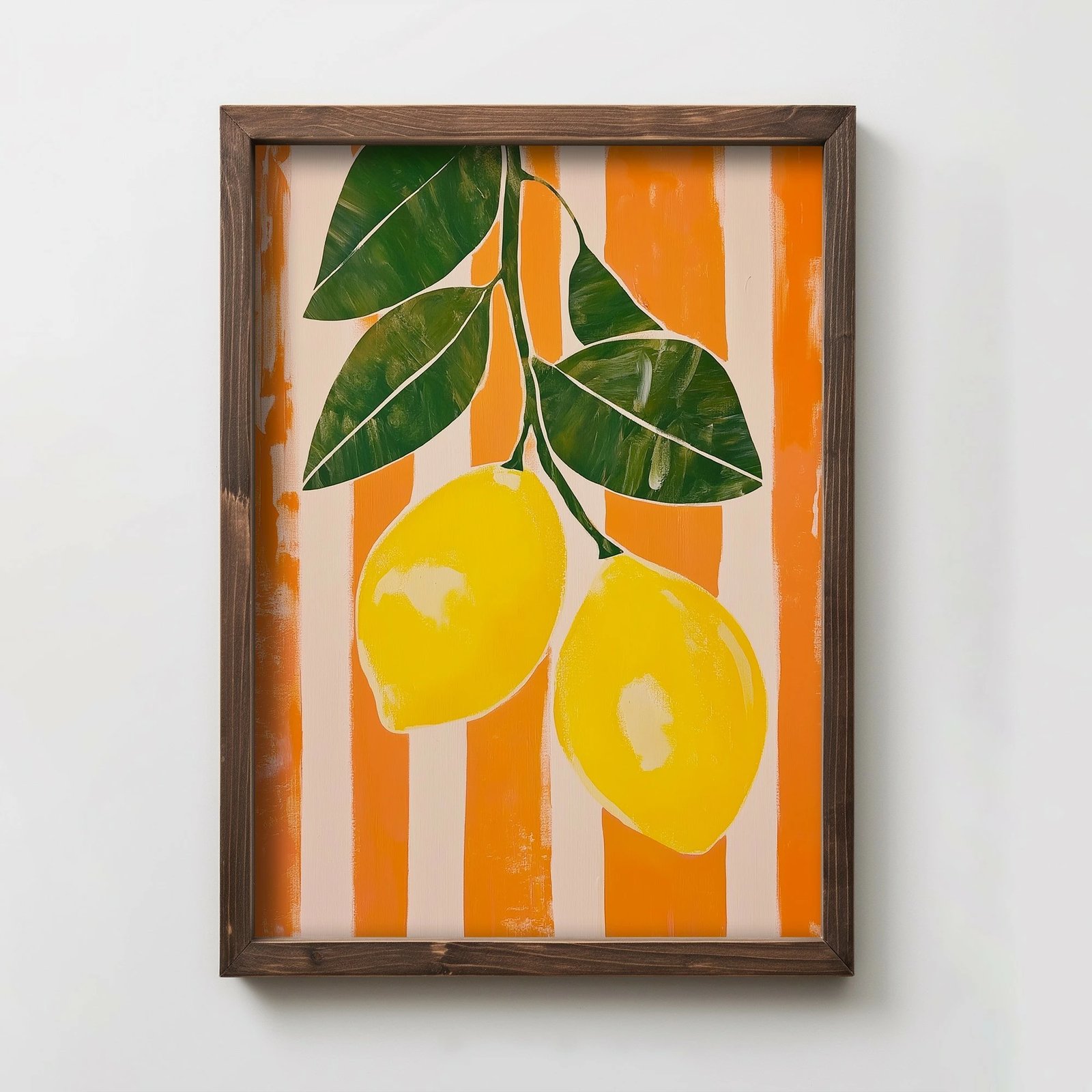 Pikturë dekorative me kornizë MDF, Wallity, TUN033-XL, shumëngjyrëshe, 50x70x3.5cm