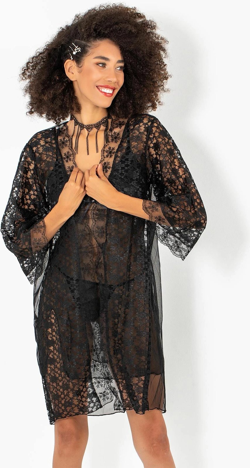 Set fustan nate me mëngjes, Jumeon, 011-008007, e zezë