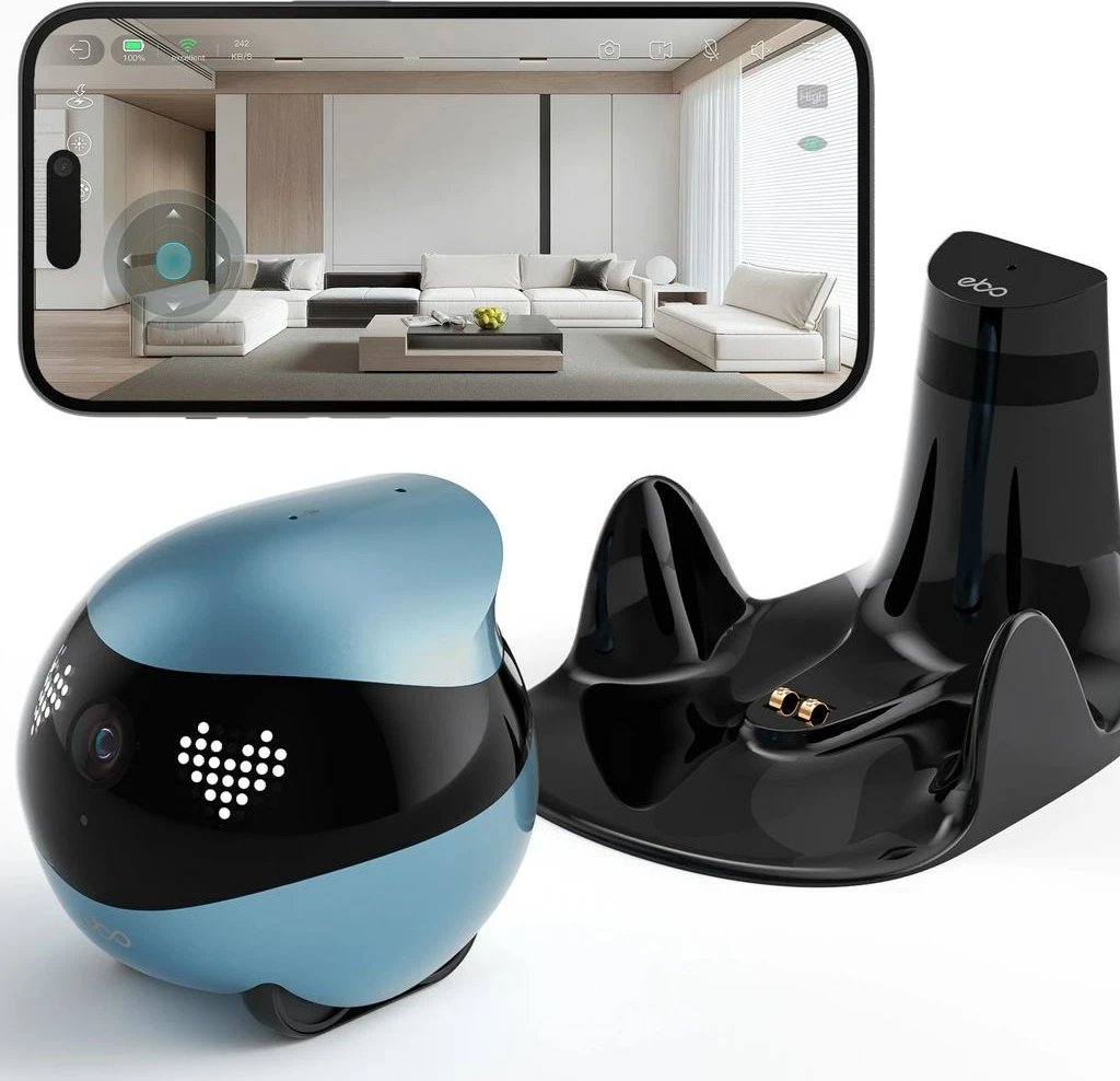 Robot monitorimi për shtëpi enabot EBO AIR 2, WH287322B, blu