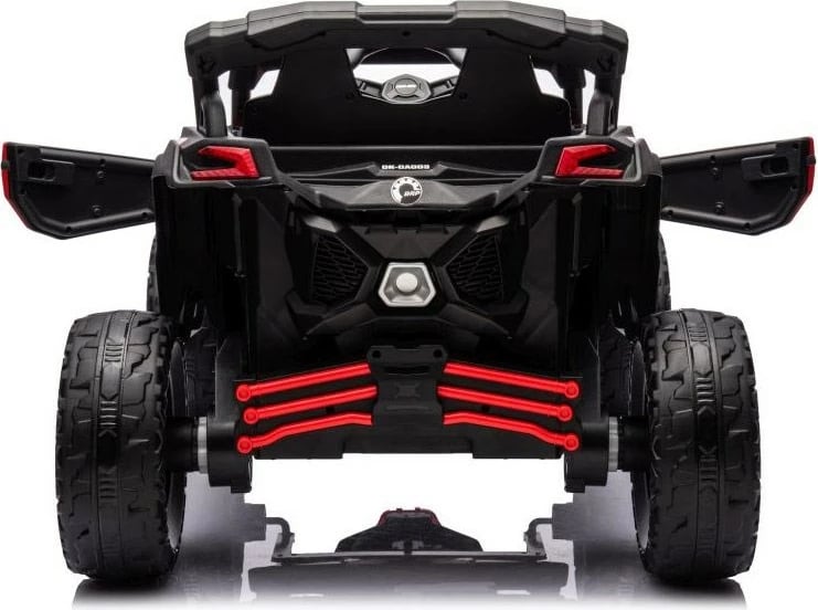 makinë elektrike për fëmijë, BABY MIX, Buggy Hornet, 12V 7Ah, 2x25W, e kuqe