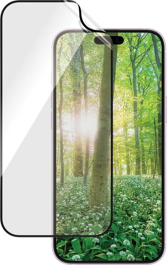 Mbrojtës ekrani PanzerGlass MATRIX për iPhone 16/15 Plus, transparent