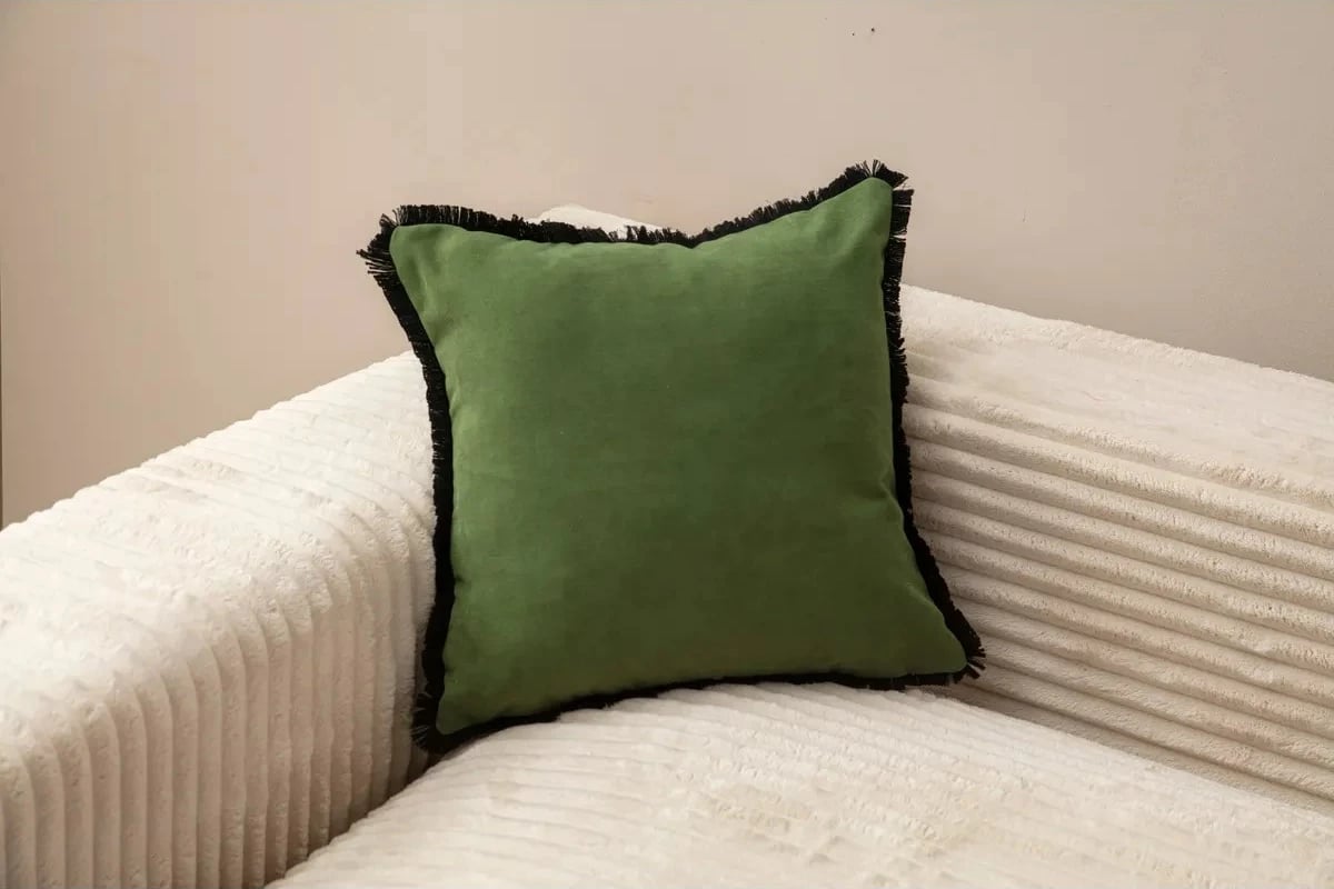 Jastëk mbulesë, ngjyrë e gjelbër, Evila Originals, 43x43cm